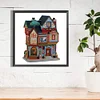 Diamond Painting-DIY Crystal Rhinestone Xmas Cottage(40x40cm)