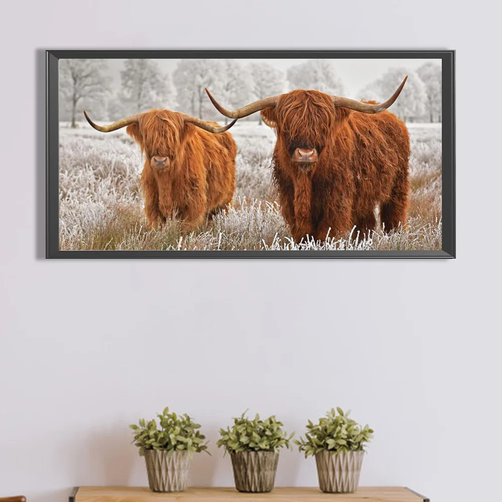 Diamond Painting - Full Round Drill - Yak(80*40cm)