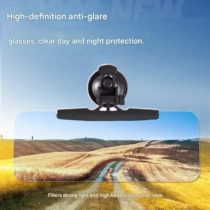 Car anti-glare sunshade