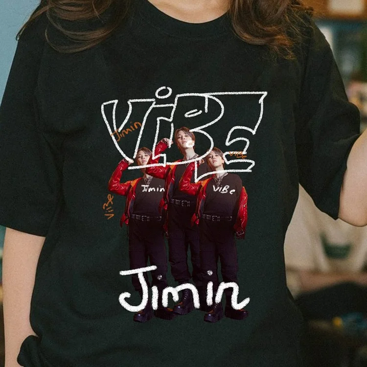 BTS Jimin x Taeyang VIBE Jimin Solo T-shirt