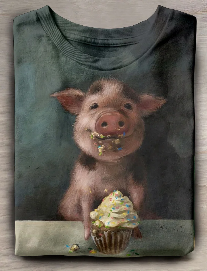 Eagerlys  Pig-1 T-shirt Eagerlys