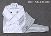 Real Madrid 25-26 Tracksuit Off-white and gray Chandal