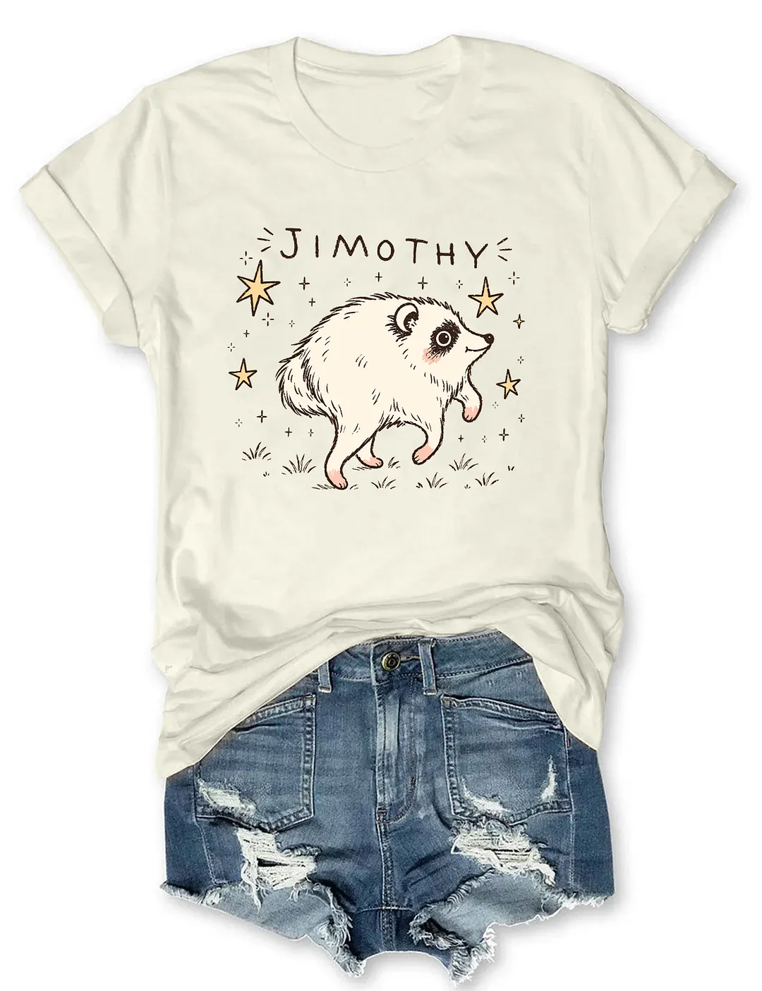Funny Raccoon Jimothy T-shirt