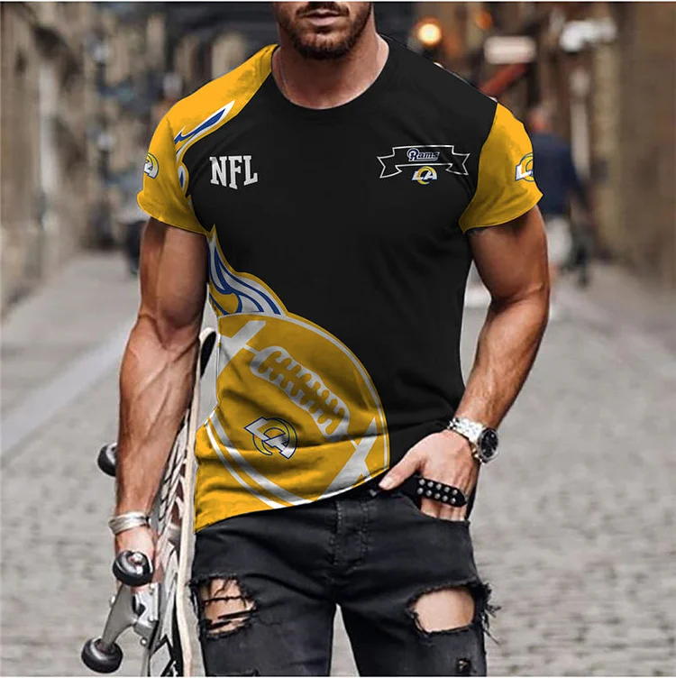 Los Angeles Rams All Over Print T-Shirt