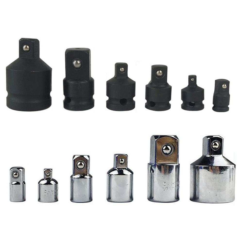 

6pcs/set Impact Reducer Adapter Socket Wrenches for Air Ratchet Spanner, Black, 501 Original