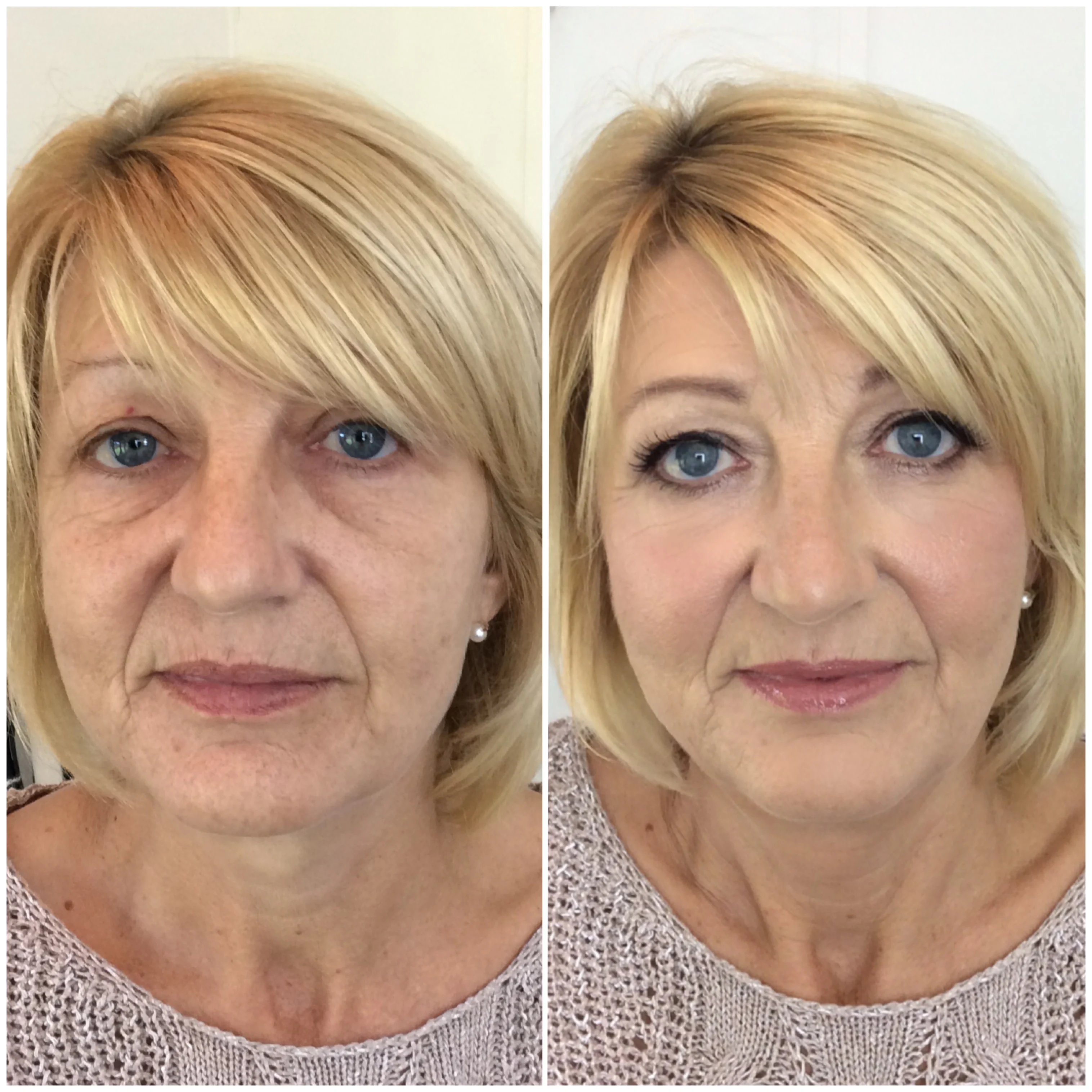 Before and after 1. - Tina Brocklebank