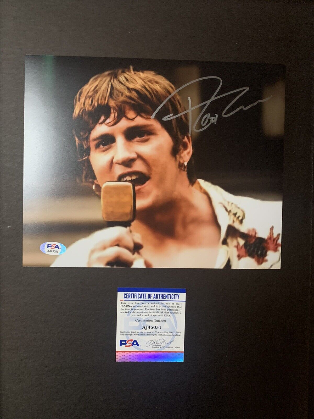 rob thomas signed 8x10 Photo Poster painting Pic Auto Match Box 20 Psa/dna Coa