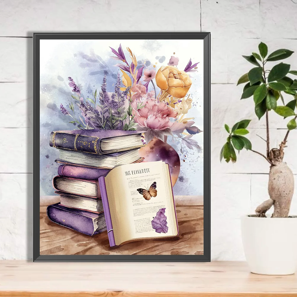 Diamond Painting - Full Round Drill - Lavender(30*40cm)