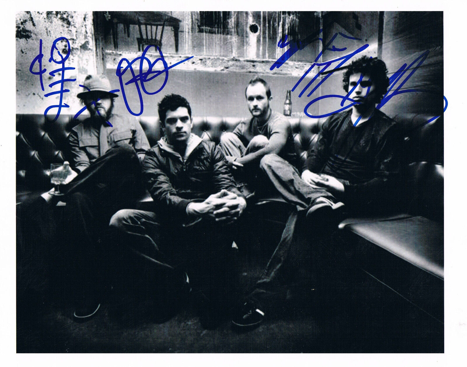 Dredg genuine autograph 8x10