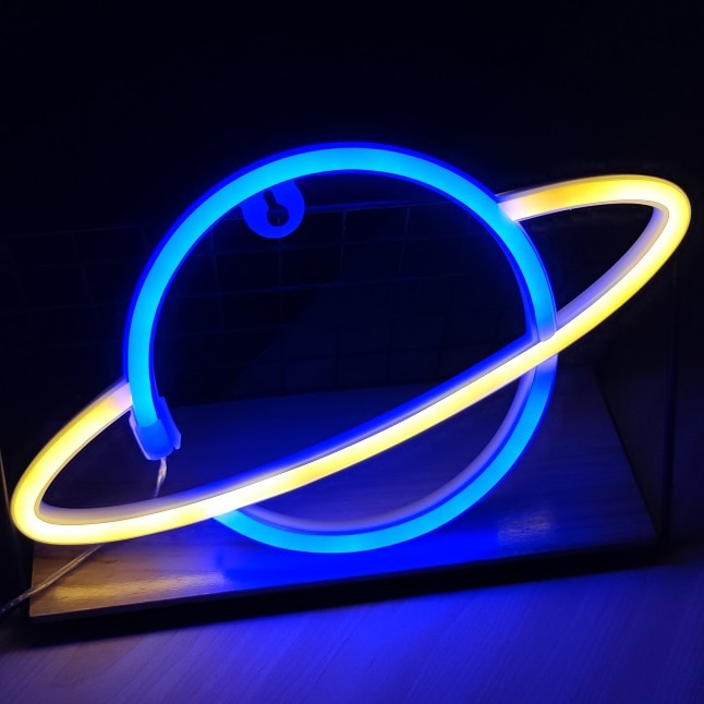 

Planet - Led Neon Light Sign, 501 Original