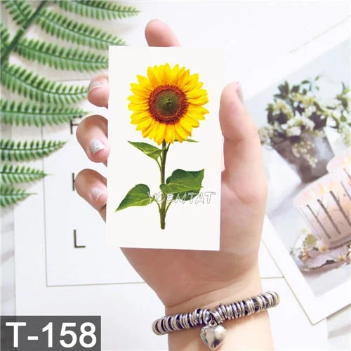 Cute Watercolor Cartoon Design Temporary Tattoo For Kids Children Lamp Water Trasnfer Tattoo Stickers Ocean Women Girl Tatoos