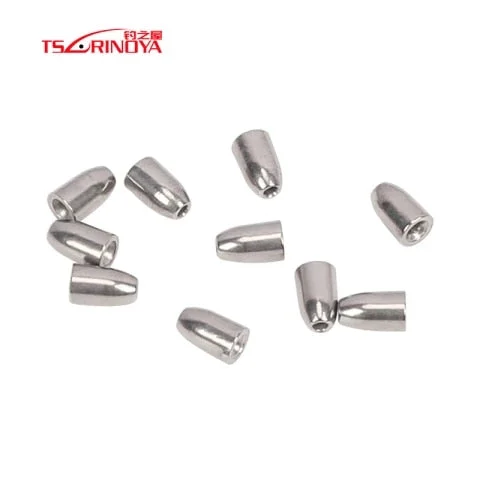 pornhint Pornhint TSURINOYA Tungsten Steel Fishing Sinker 1.7g/3.5g/5.25g/7g Bullet Shape Fishing Weight For Texas Rig Bait Fishing Accessories