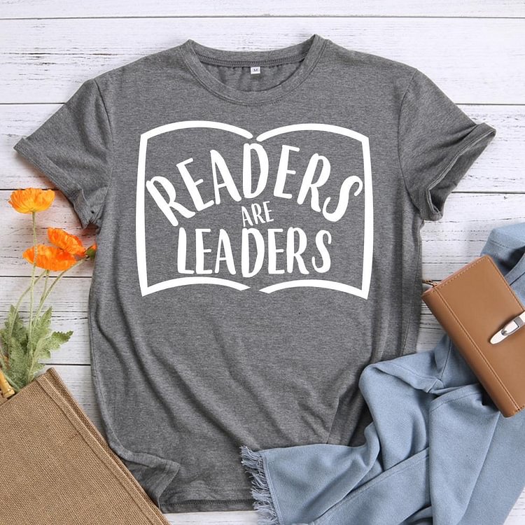 ANB - Readers are leaders Book Lovers Tee-010630