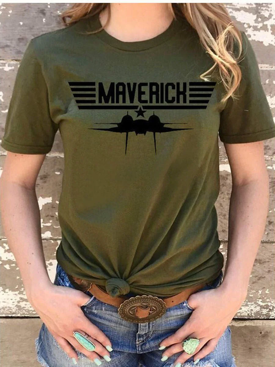 Maverich O Neck T-shirt