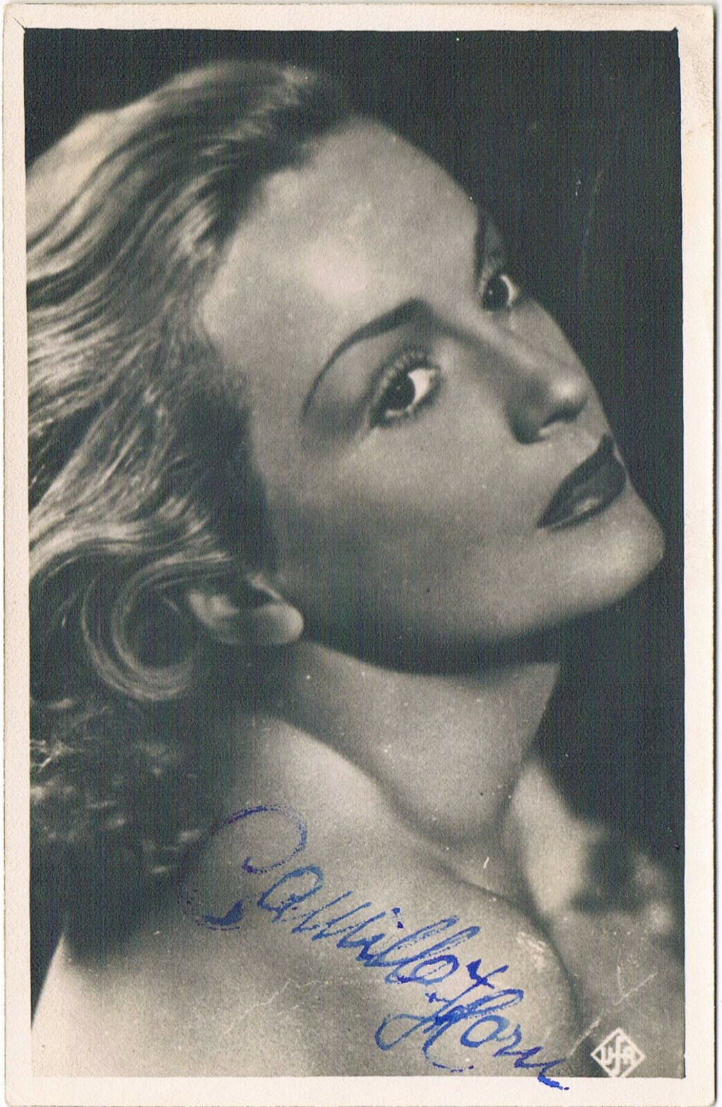 Camilla Horn 1903-96 autograph signed postcard Photo Poster painting 3.5x5.5