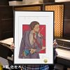 A3 & 4K Size Sasaki & Tayama Decorative Painting - Smoking Behind the Supermarket with You - HuangGua Studio