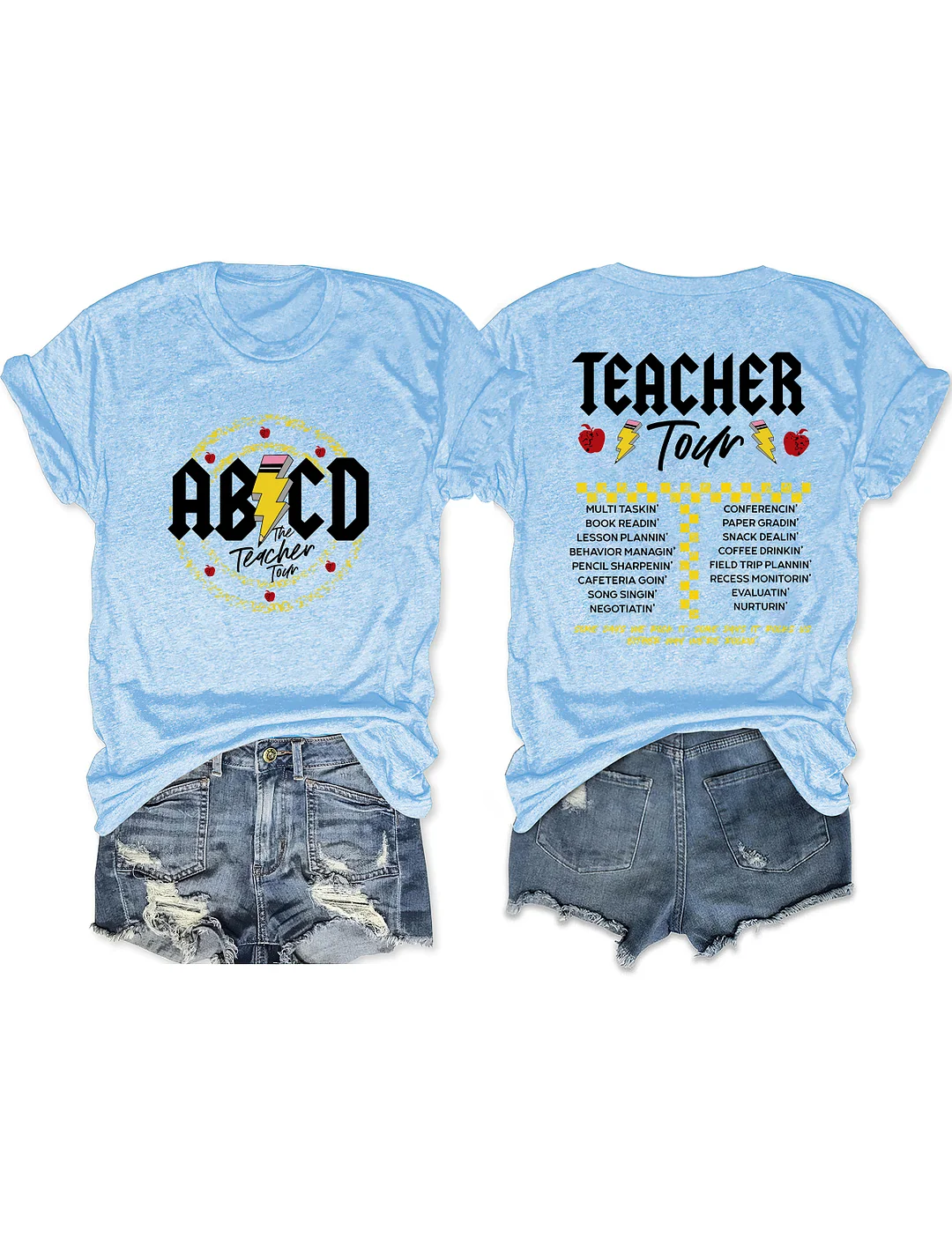 ABCD Teacher Tour T-shirt