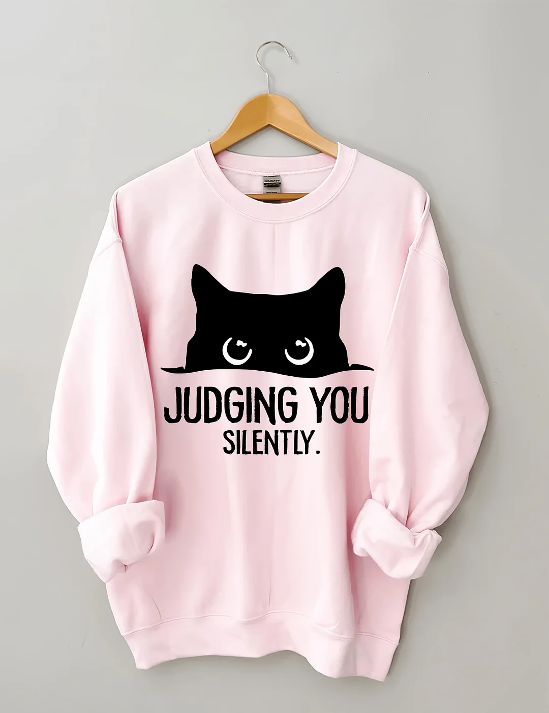 Judging You Silently Cat Sweatshirt