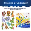 38 PCS DIY Diamond Painting Sticker Gem Sticker Crafts Kits (Dinosaur Bee Turtle)