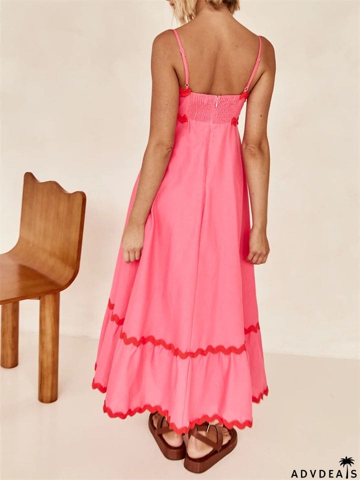 Ladies Summer New Trendy Beach Strappy Dresses