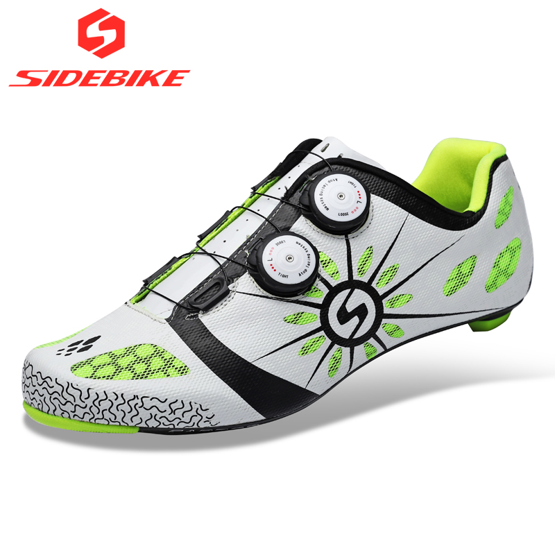 Carbon cycling shoes road bike men racing professional athletic bicycle
