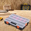 Double Side Tools Box Organizer Hardware Storage Box for Screws Nuts Nails Bolts
