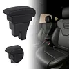 Car Armrest Box with USB Ports Seat Storage Box Fit for Honda Fit Jazz 2008-2013