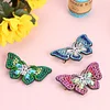 3pcs DIY Diamond Painting Hair Clip Butterfly Rhinestone Bobby Pin Headwear