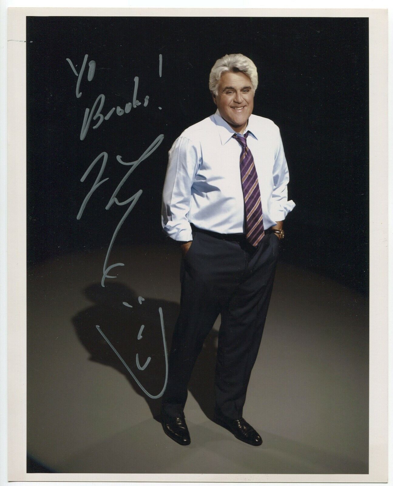 Jay Leno Signed 8x10 Photo Poster painting Autographed Signature The Tonight Show