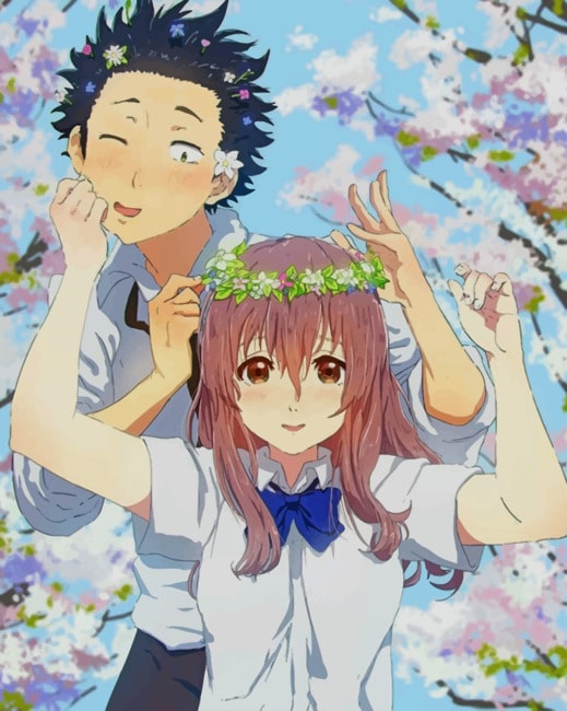 

Silent Voice Anime – Paint By Numbers - 40*50CM, 501 Original