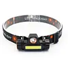 1pc Mini USB Rechargeable Headlight Flashlight Camping Night Fishing Light