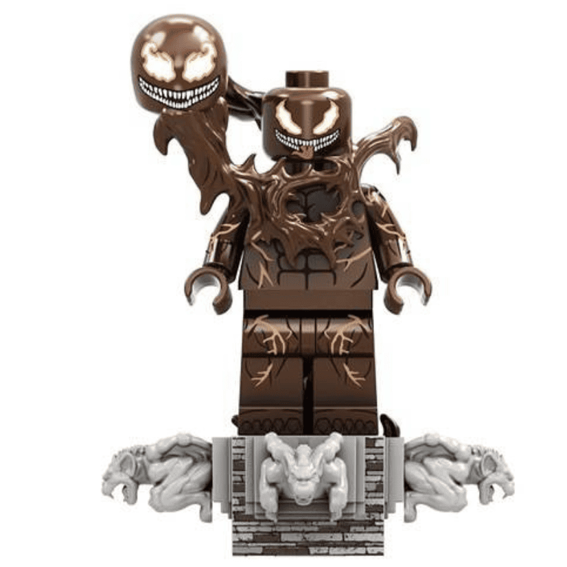 Jim (Venom Symbiote) Custom Marvel Superhero Minifigure Minifigure Bricks monstertoys
