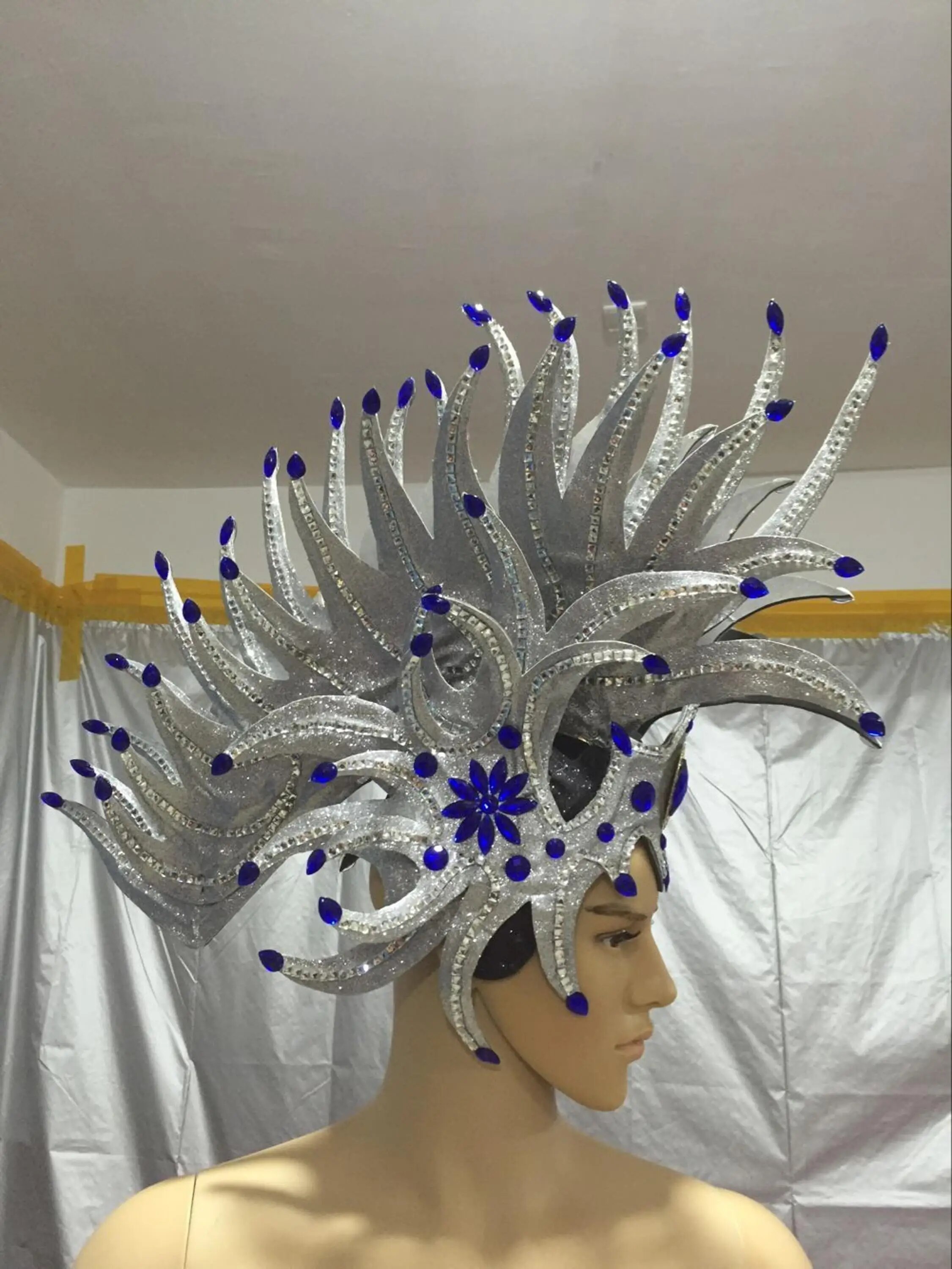 VCSHOES Lo Spettacolo Di Danza Copricapo Di Piume Di Accessori Di Abbigliamento La FESTA La Maschera IL Festival