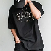 Men's Vintage Oversized Print T-Shirt