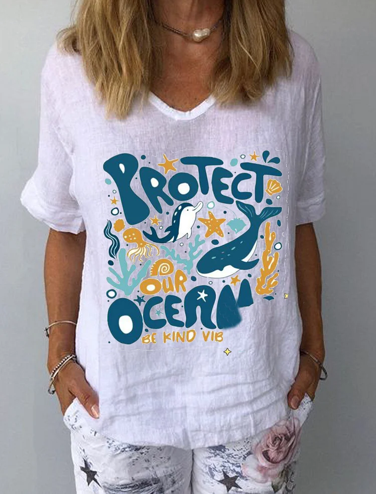 Women Protect Our Oceans Tshirt