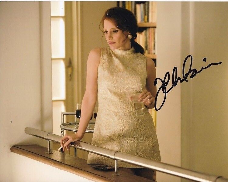 JESSICA CHASTAIN signed autographed THE DEBT RACHEL Photo Poster painting