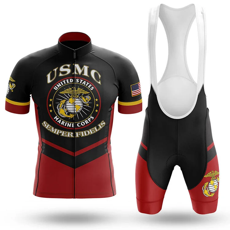 U.S Marine Corps Men's Short Sleeve Cycling Kit
