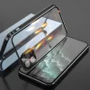 Coque Transparente magnétique pour iPhone avec Boucle Bouble Face