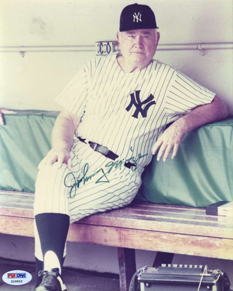 Johnny Mize Signed Psa/dna Certified 8x10 Photo Poster painting Authenticated Autograph