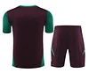 2024 Mexico Pre-match Training Black Shirt+Shorts 1:1 Thai Quality