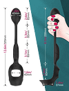 Silicone Cock Ring With An Anal Vibrator 7 Vibration Modes
