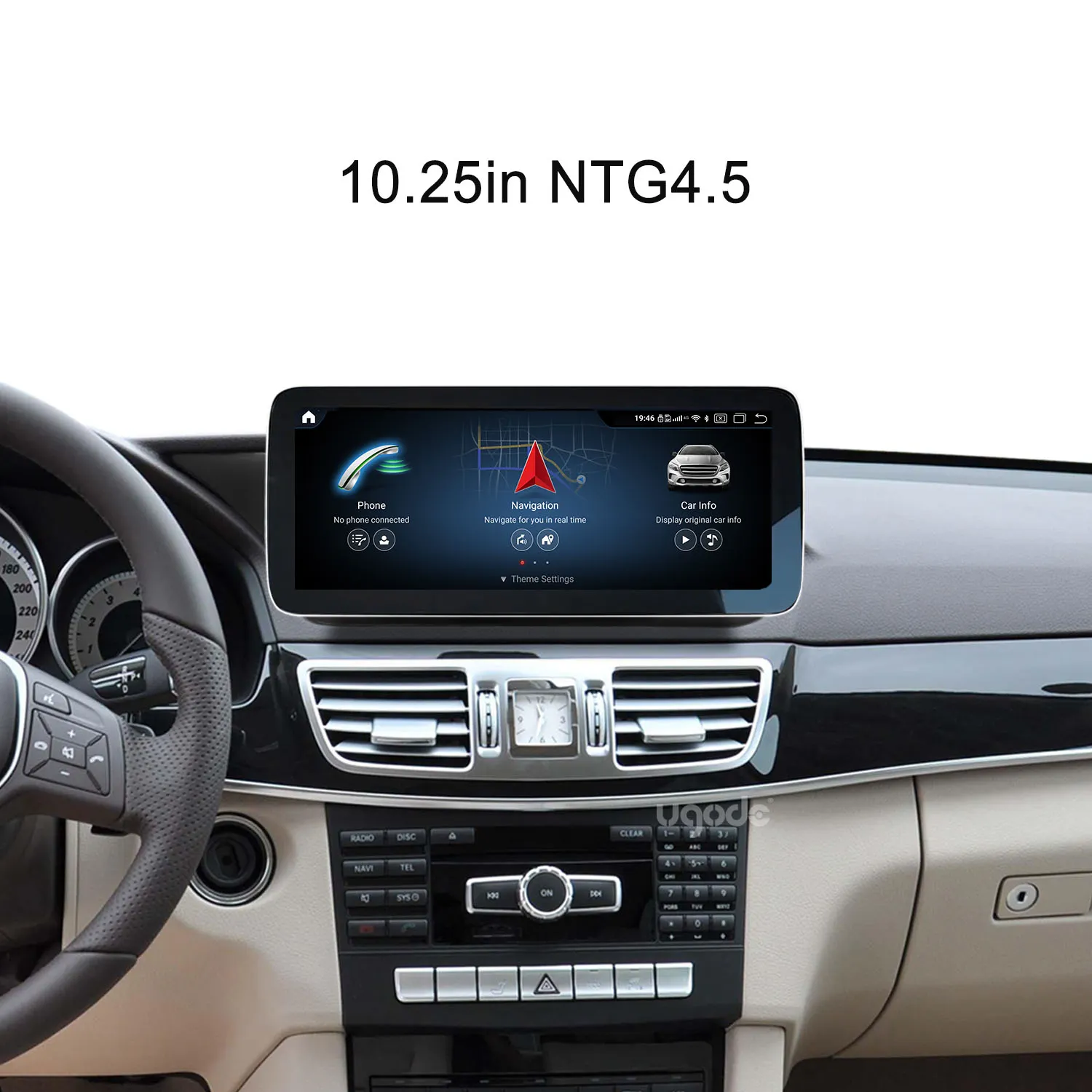 For Mercedes Benz E Class W212 S212 E350  Android Screen Apple CarPlay Car Radio Car Stereo GPS 