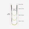 3 Layer Boat Hanging Ladder Nylon Reusable Boat Launching Ladder for Kayak Canoe