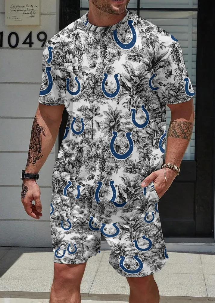 Indianapolis Colts Limited Edition Top And Shorts Two-Piece Suits