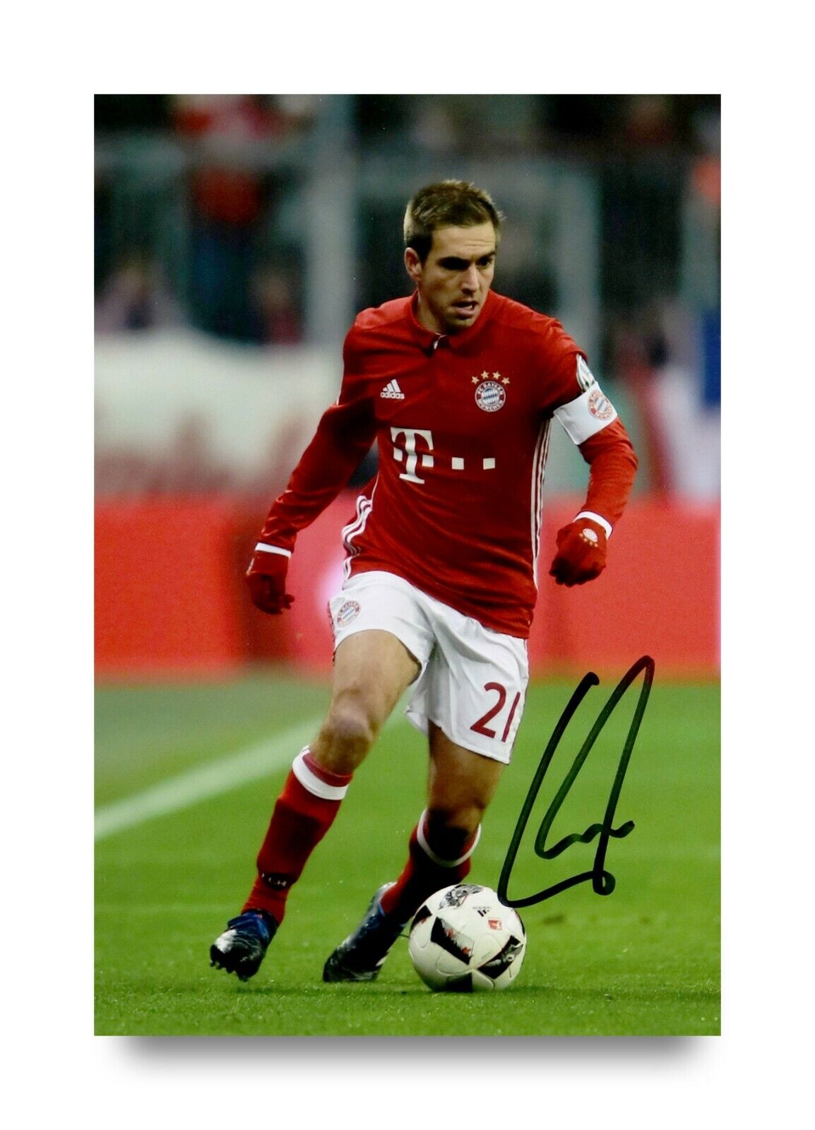 Philipp Lahm Signed 6x4 Photo Poster painting Bayern Munich Germany Autograph Memorabilia + COA