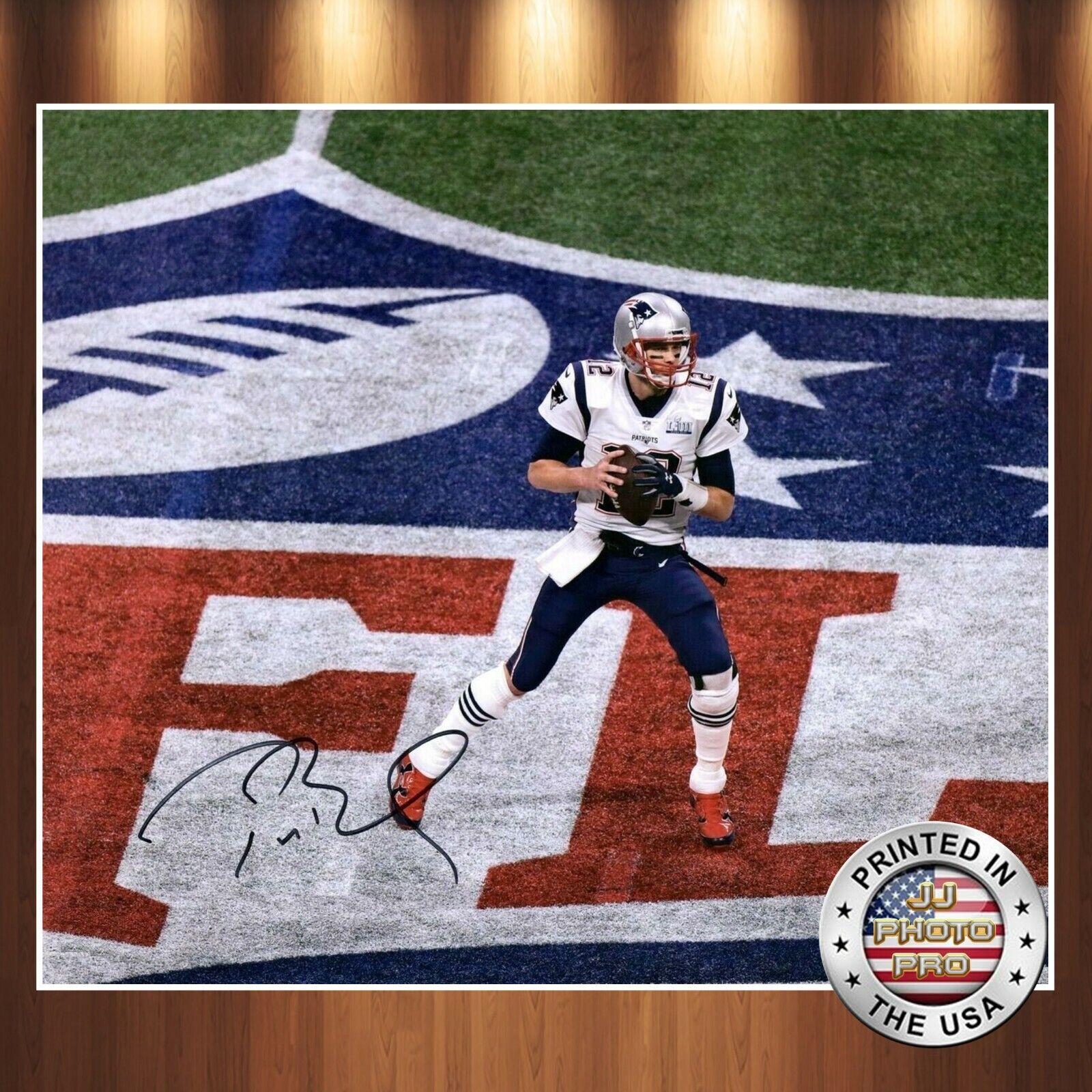 Tom Brady Autographed Signed 8x10 Photo Poster painting (Patriots) REPRINT