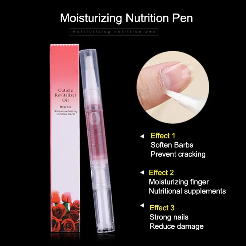 Nail Nutrition Oil Pen 5ml Nail Polish Nourish Skin Protector 14 tastes Cuticle oil Nail Treatment Cuticle Revitalizer Oil-Nail Inspo