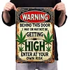 Warning - Vintage Metal Signs(12*16Inch) - Warning