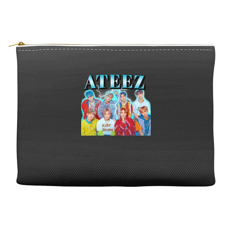 Ateez Cartoon Character Pouch