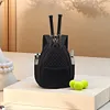 Quilted Tennis Backpack Lightweight Large Tennis Bag for Rackets and Sports Gear